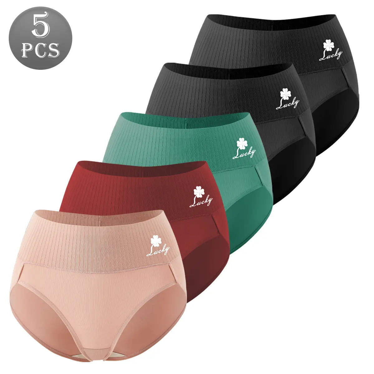 Women's Daily Underwear, Breathable Comfort Minimalist Style, 5/10 Pack