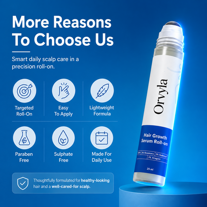 Hair & Scalp Support Serum – Lightweight Leave-In Formula for Thicker, Fuller-Looking Hair