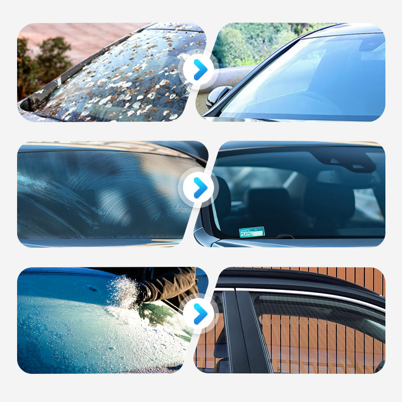 🔥✨Car Glass Oil Film Cleaning Agent