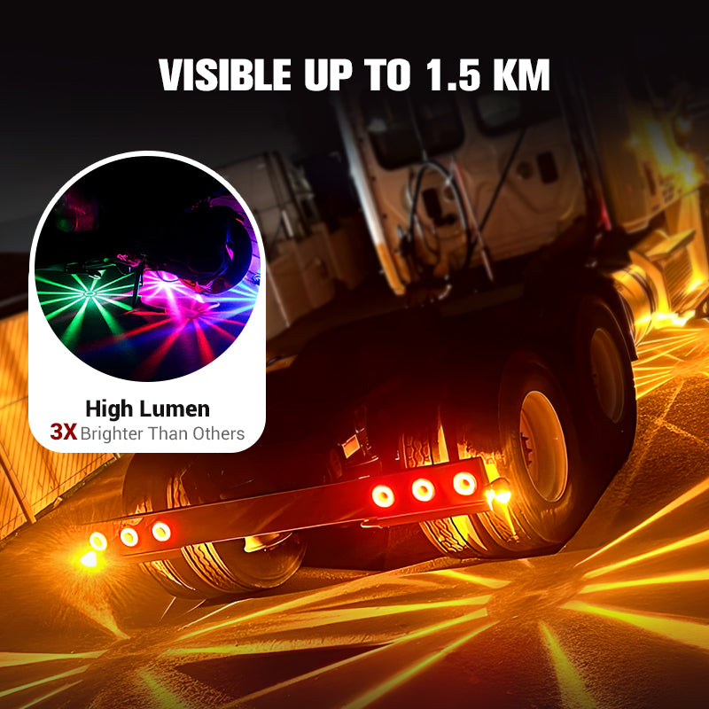 Universal Waterproof LED Chassis Lights – Underbody Lighting Kit for Cars & Trucks