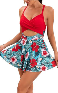 Red and floral