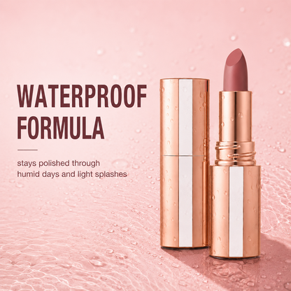 💋✨24H Long‑Lasting Matte Lipstick – Smudge‑proof, transfer‑resistant, vibrant colour. 👄🌹