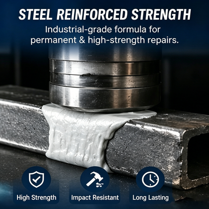 🏠Steel Reinforced Epoxy Repair Putty — Universal Glue for Metal, Wood, Plastic