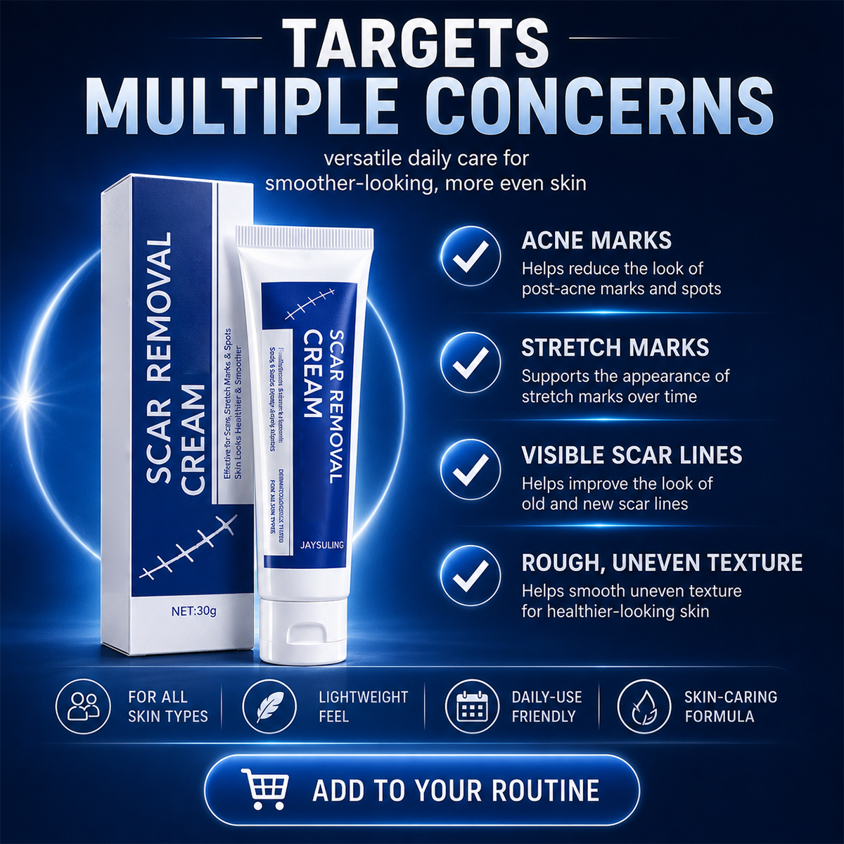 Scar Removal Cream- Great for all types of marks