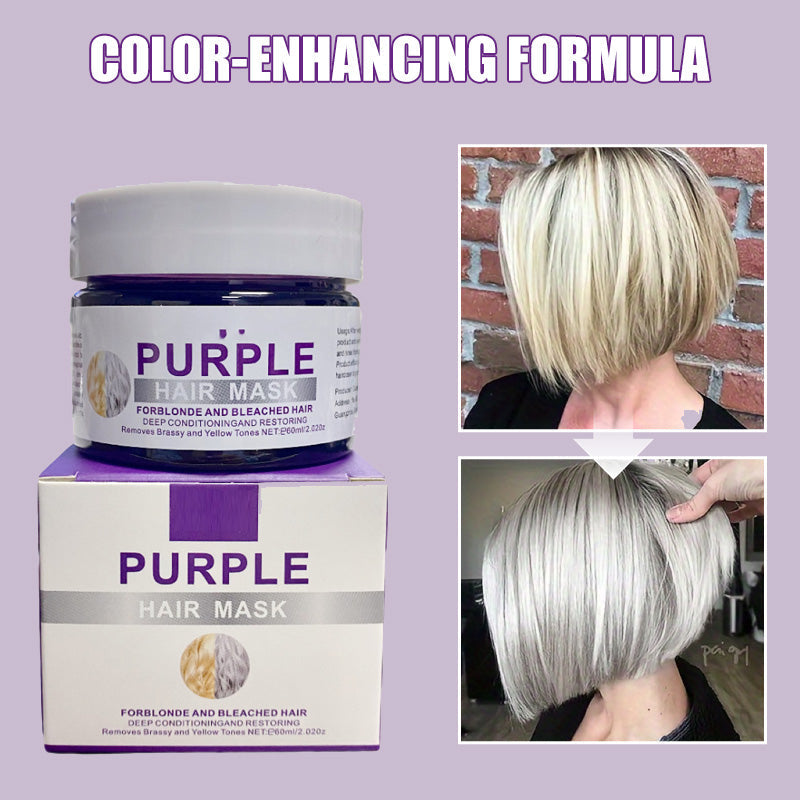 👱‍♀️ Moisturizing Purple Hair Mask with Long‑Lasting Scent ✨