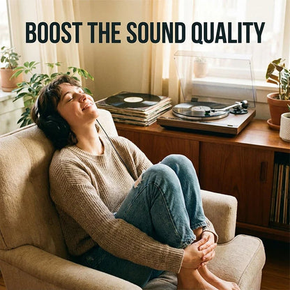 🎵💥Anti-Static Vinyl Record Cleaning Spray – Dust Removal, Alcohol-Free, Easy Mist ✨