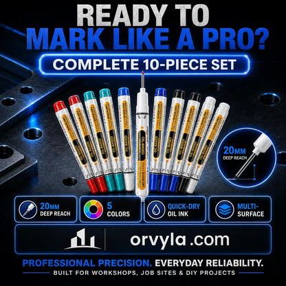 Precision Tip Quick-Dry Oil-Based Marker Pen