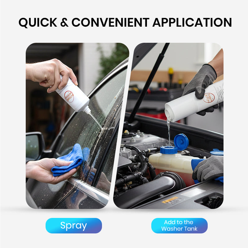 🔥✨Car Glass Oil Film Cleaning Agent