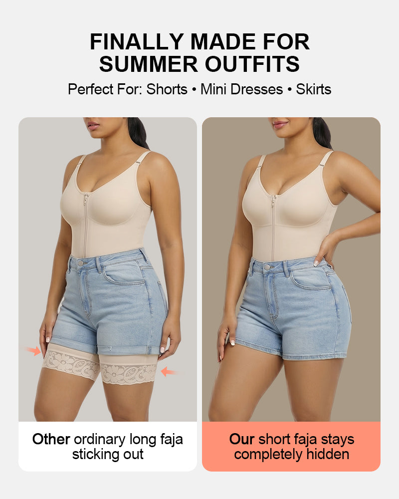 Overbust Fajas Colombianas Shapewear for Women Tummy Control Brief Shaper