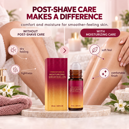 🌹 Post-Hair Removal Roll-On | 50ml Soothing Care
