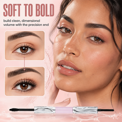2-in-1 Long-Lasting Volumizing and Curling Mascara