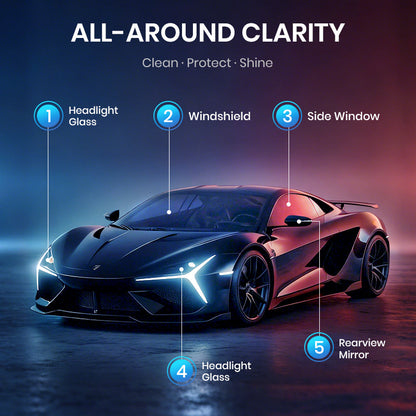 🔥✨Car Glass Oil Film Cleaning Agent