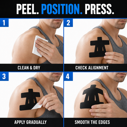 🔥Kinesiology Tape – Flexible Kinesiology Patches for Active Movement