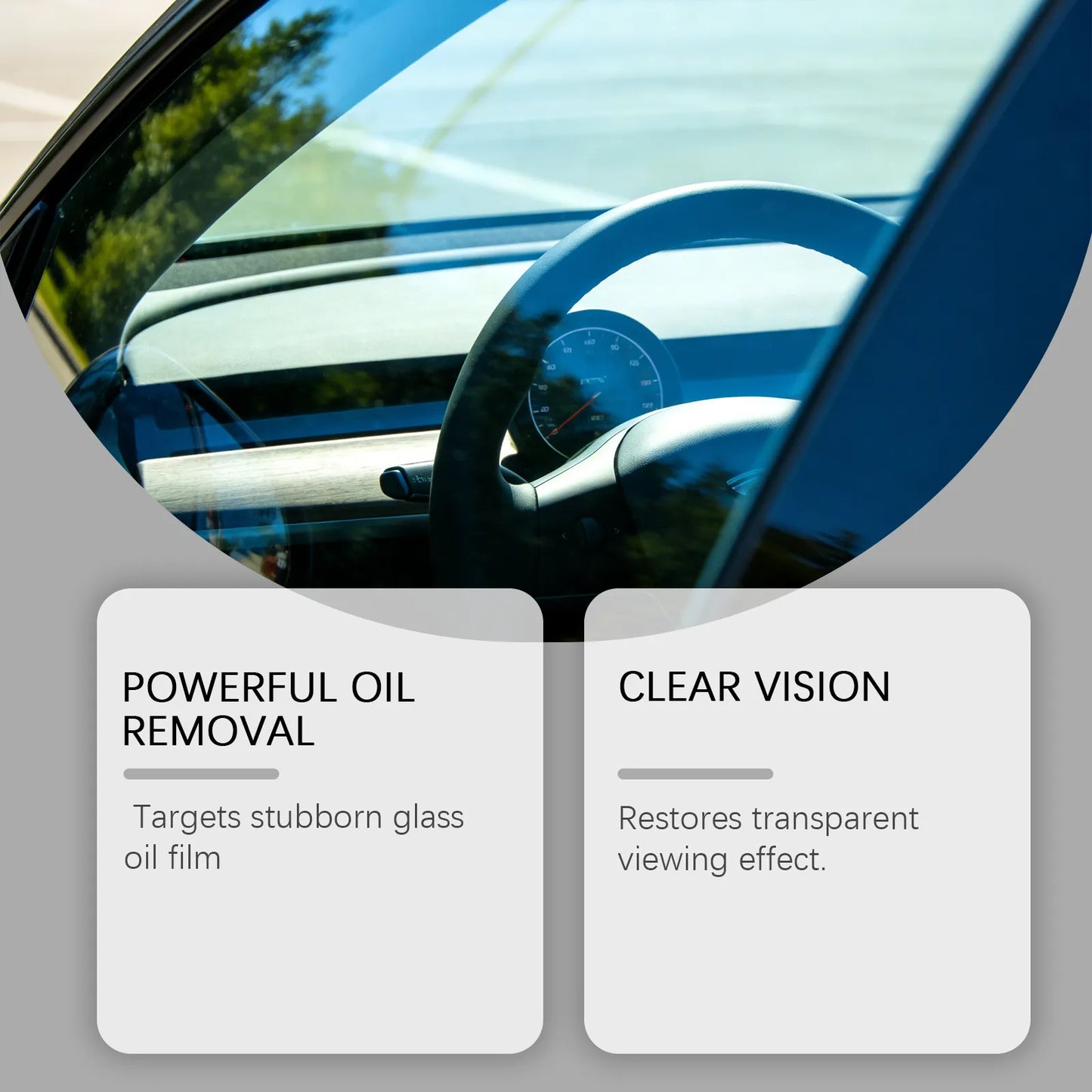 🚗150ml Glass Oil Film Cleaner Liquid