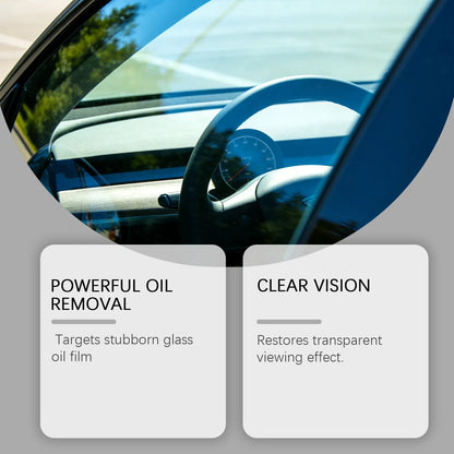 🚗150ml Glass Oil Film Cleaner Liquid
