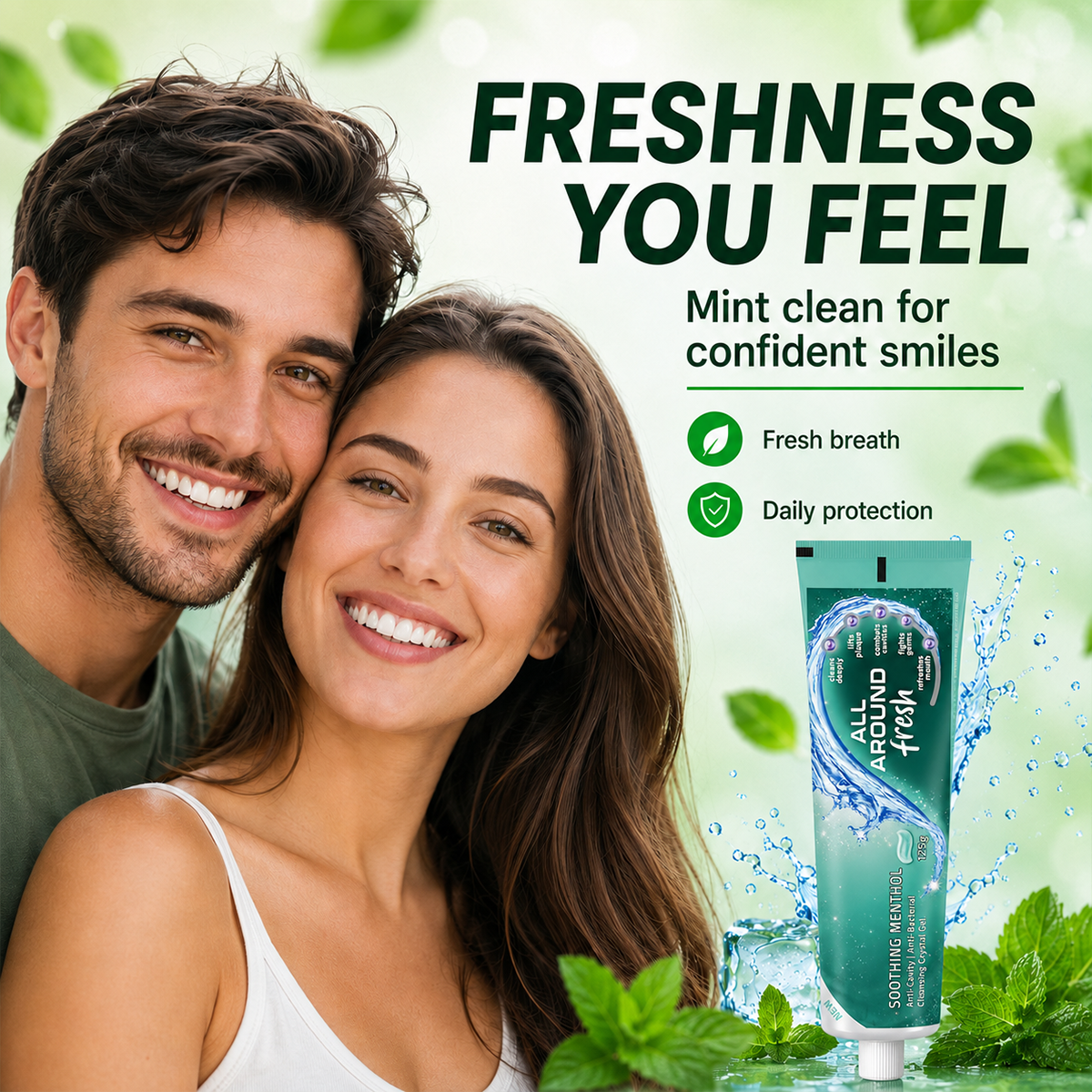 All-Around Fresh Soothing Menthol Crystal Gel Toothpaste