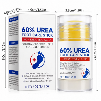 40g Urea Foot Care Stick, Moisturizing Hydrating Foot Care Cream