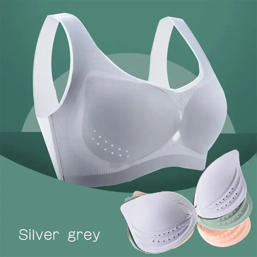 Breathable - Thin Ice Silk Seamless Bra