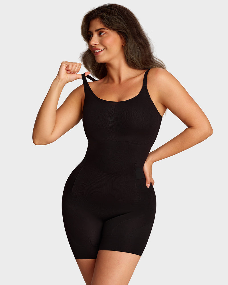 All-in-One Sculpting Bodysuit with Easy-Off Design