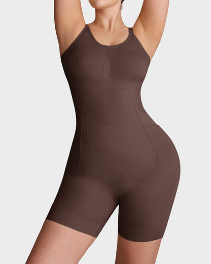 All-in-One Sculpting Bodysuit with Easy-Off Design