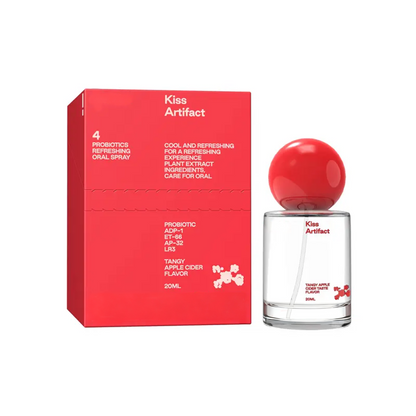 💜Kiss Artifact-Probiotic Oral Spray | Portable Mint Mouth Spray for Instant Fresh Breath