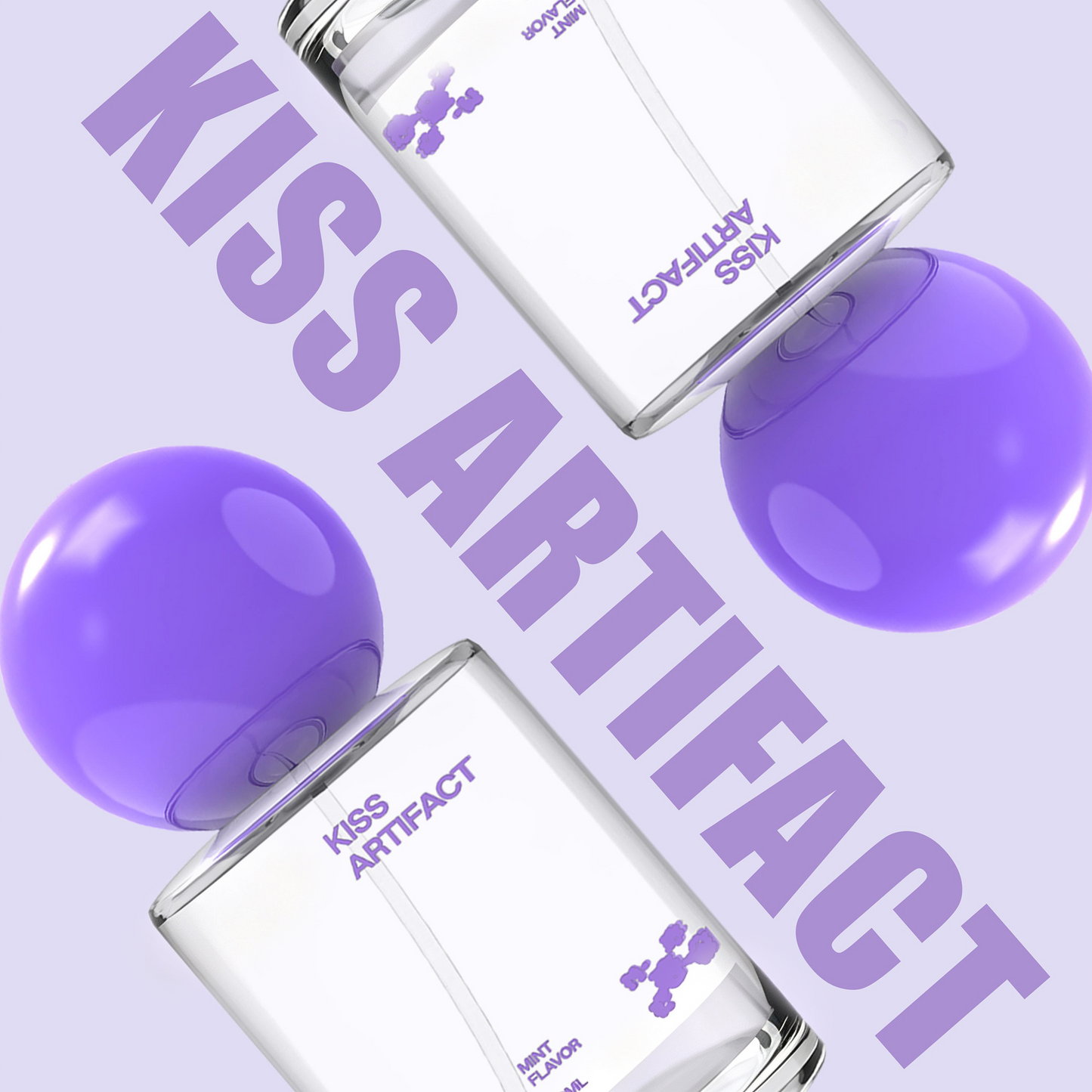 💜Kiss Artifact-Probiotic Oral Spray | Portable Mint Mouth Spray for Instant Fresh Breath