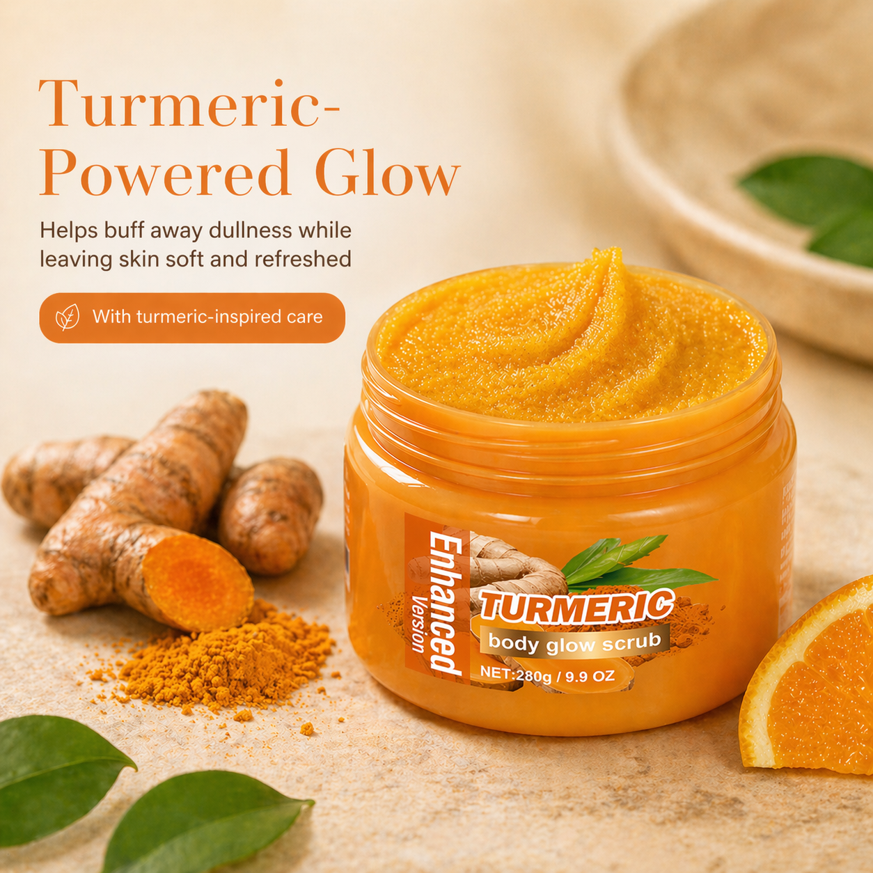 Nourishing Turmeric Body Scrub