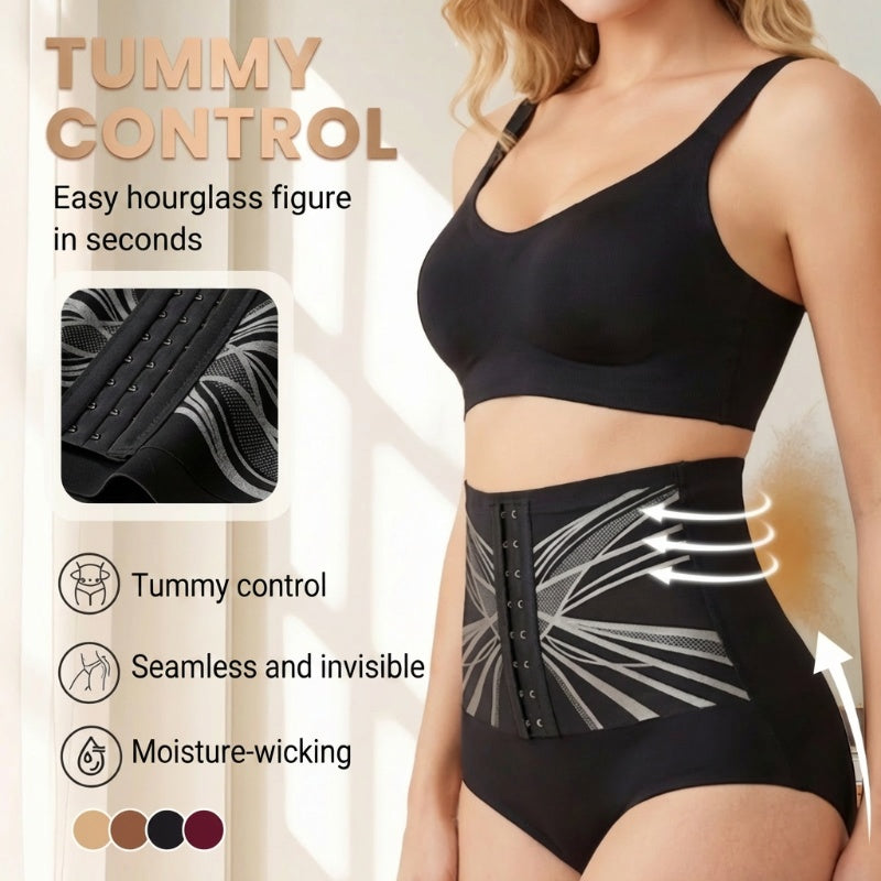 Adjustable High-Waisted Tummy Control Underwear