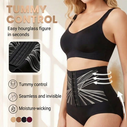 Adjustable High-Waisted Tummy Control Underwear