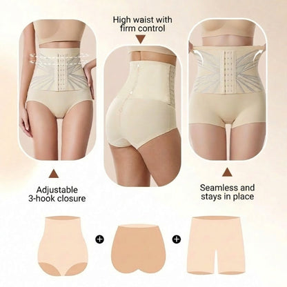 Adjustable High-Waisted Tummy Control Underwear