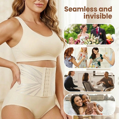 Adjustable High-Waisted Tummy Control Underwear