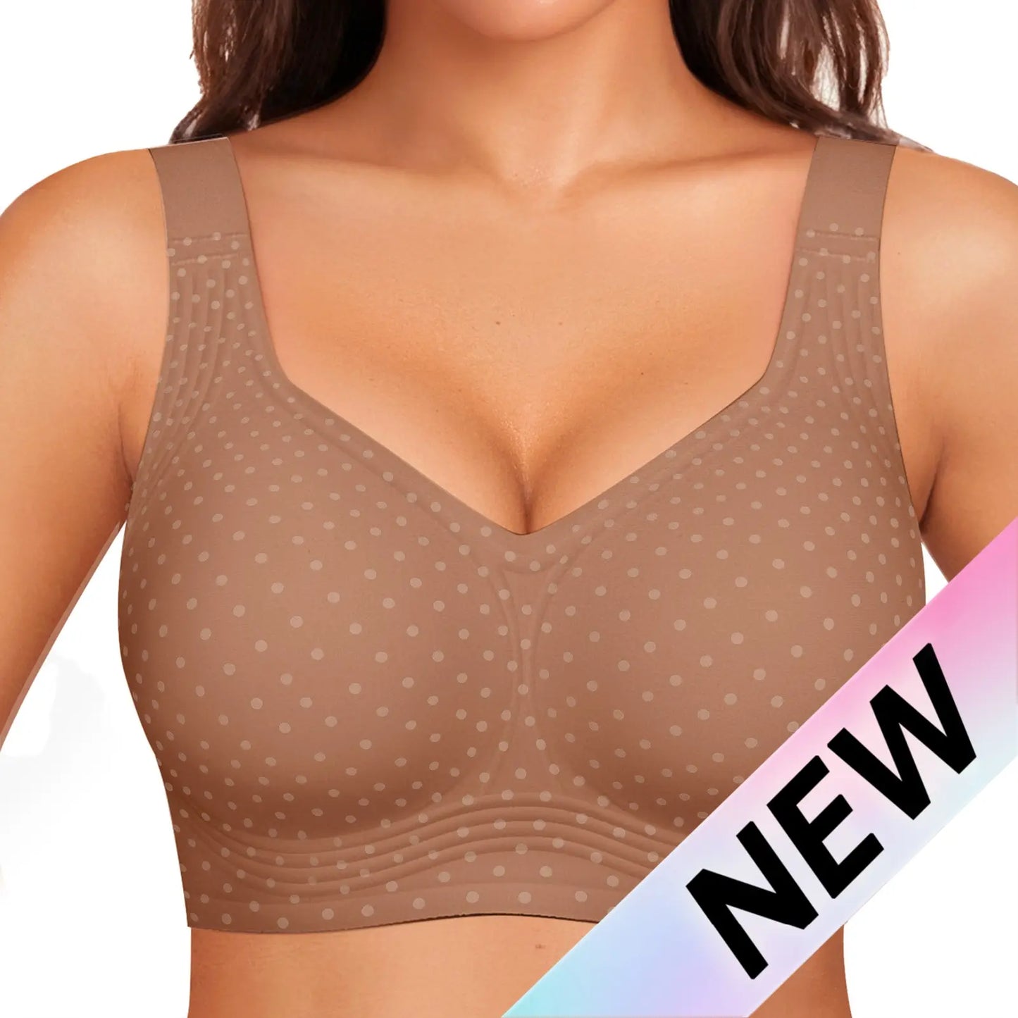 New Comfortable Wireless Full Coverage Jelly Smoothing Bra