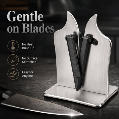 🔪 3-in-1 Professional Knife Sharpener – Adjustable 16°–32° for Fast, Precise Sharpening