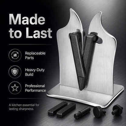 🔪 3-in-1 Professional Knife Sharpener – Adjustable 16°–32° for Fast, Precise Sharpening