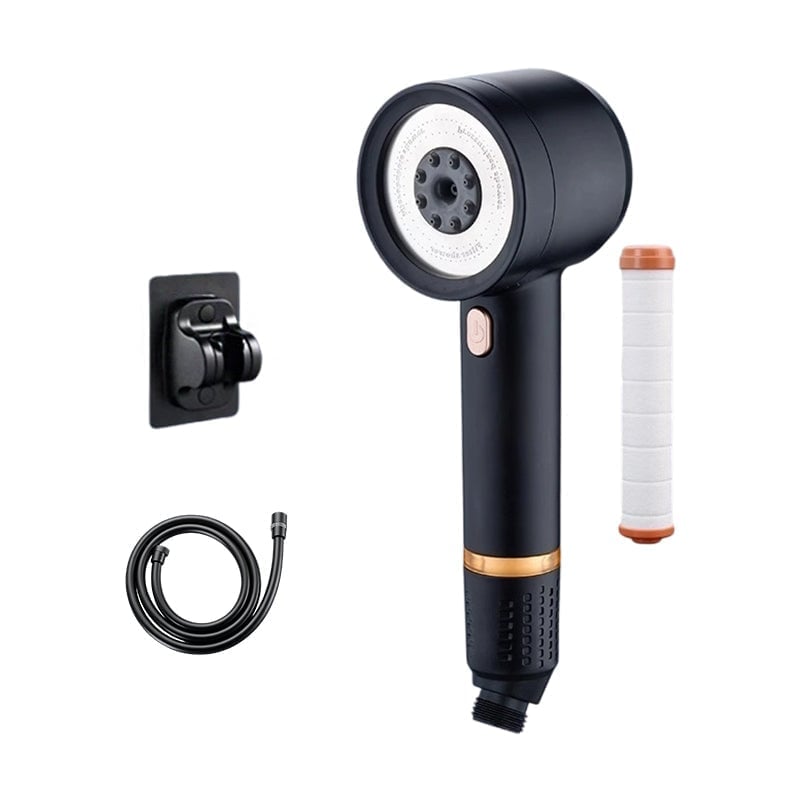 Filtered High-Pressure Shower Head Set - Stop settling for weak showers