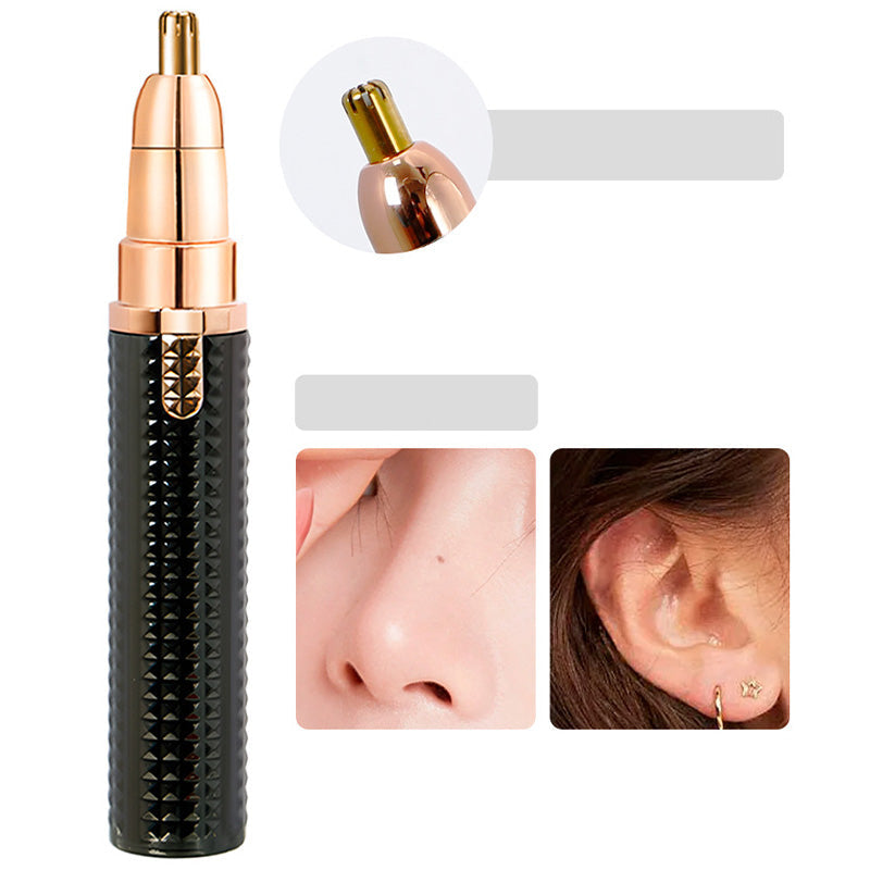 🔥 Portable Electric Eyebrow Trimmer – Interchangeable Heads 🪒