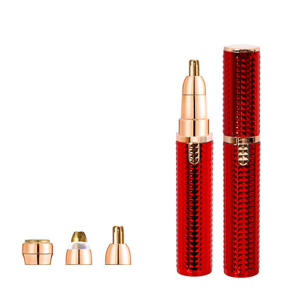 🔥 Portable Electric Eyebrow Trimmer – Interchangeable Heads 🪒