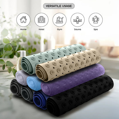 ✨⚡🚿Premium Anti Slip Shower Safety Mat with Strong Suction Cups🧼