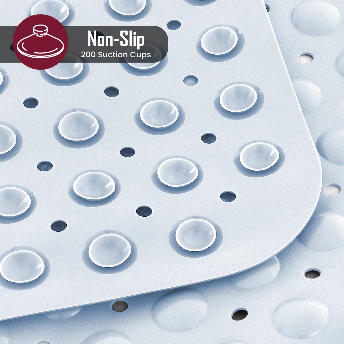 ✨⚡🚿Premium Anti Slip Shower Safety Mat with Strong Suction Cups🧼