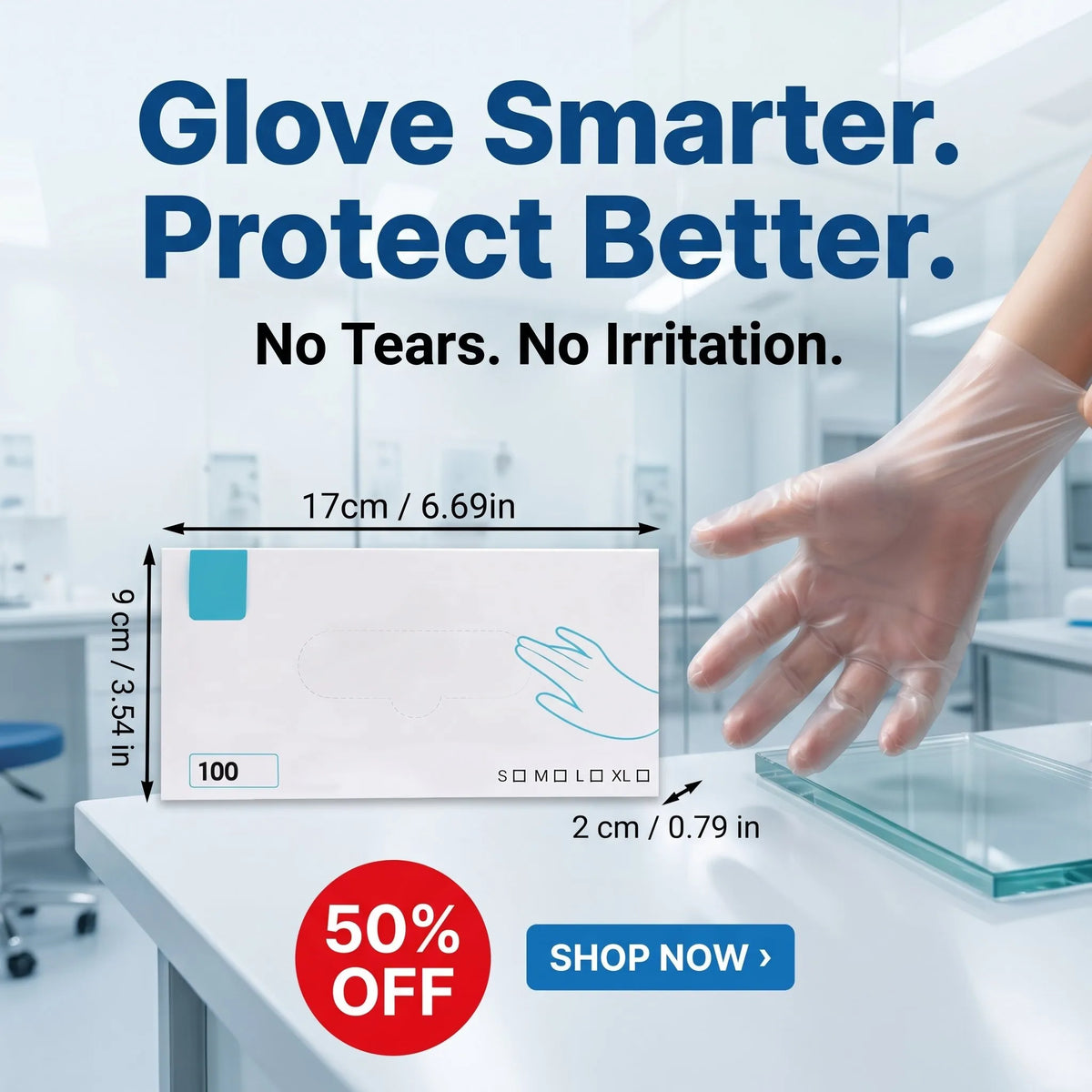 🧤 Disposable TPE Gloves – Food-Safe, Flexible & Tear-Resistant