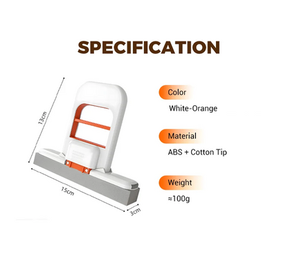🧹 Mini Self-Wringing Mop – Compact & Portable Cleaning Tool