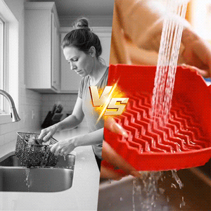 🔥High-Heat Silicone Air Fryer Baking Tray – Reusable Non-Stick Cooking Liner