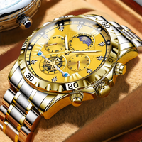 🔥Hot Sale🔥Men's Luminous Waterproof Flywheel Quartz Watch