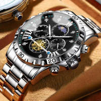 🔥Hot Sale🔥Men's Luminous Waterproof Flywheel Quartz Watch