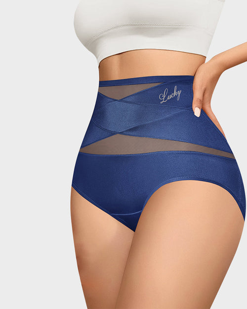 High-Waist Tummy Control Seamless Shaping Panties(4/8 Pack)