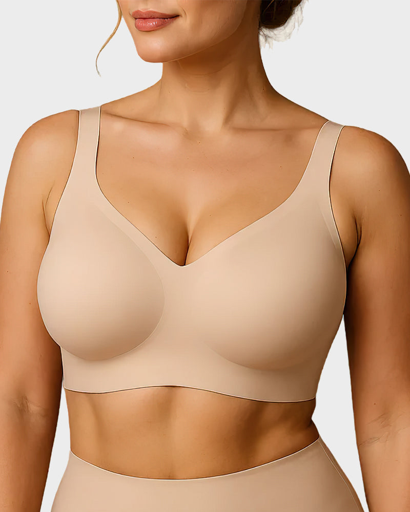 Seamless Wireless Everyday Bra – Comfy Full Coverage Fit