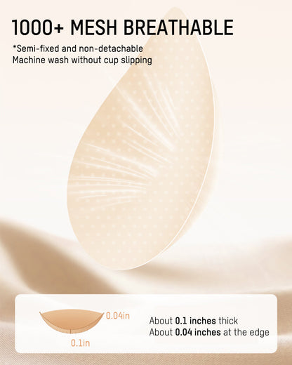 Luxury Satin Seamless Wireless Support Bra