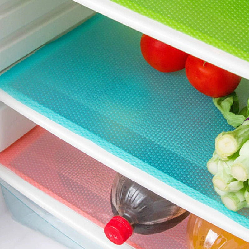 🧊🛡️ Waterproof Fridge Shelf Liners – Non-slip, easy-clean & food-safe✨
