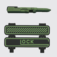 Military green pen + pen box