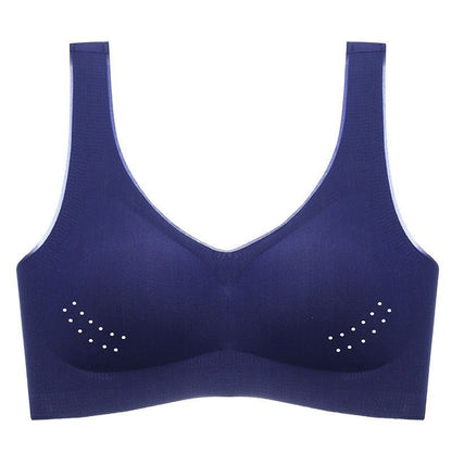 Breathable - Thin Ice Silk Seamless Bra